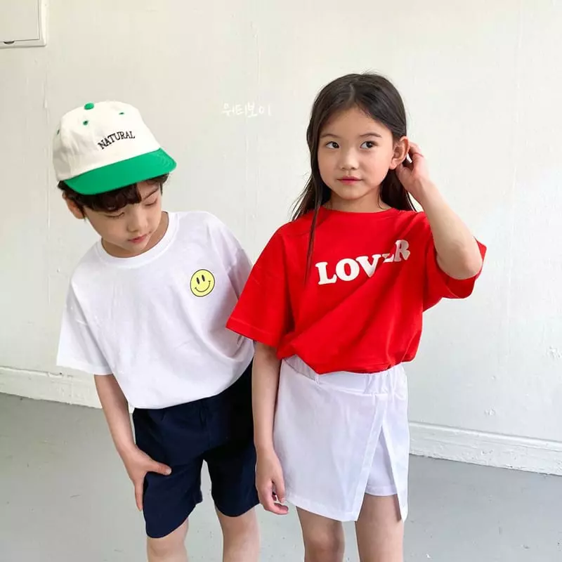 Witty Boy - Korean Children Fashion - #discoveringself - Lover Tee - 4
