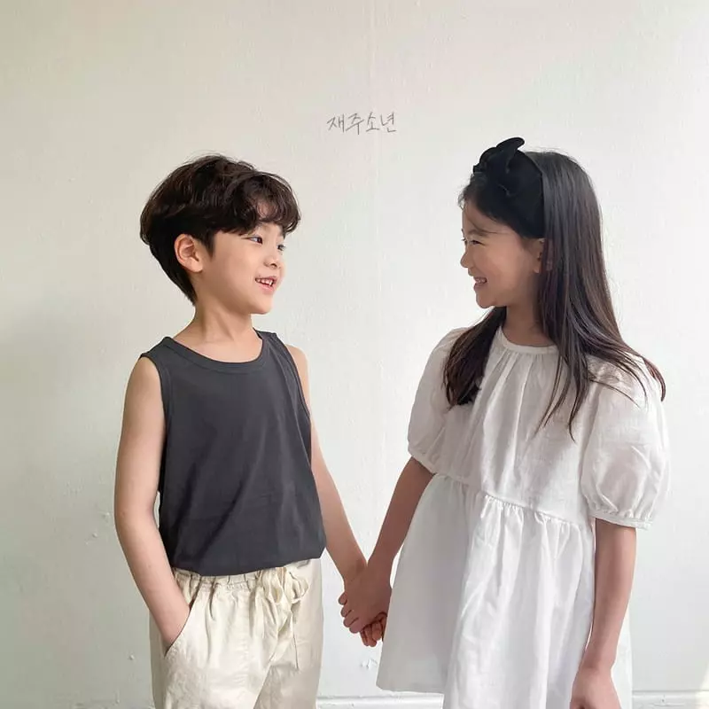 Witty Boy - Korean Children Fashion - #fashionkids - Rookie Blang One-piece - 2