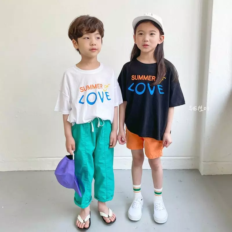 Witty Boy - Korean Children Fashion - #kidsshorts - Summer Tee - 9