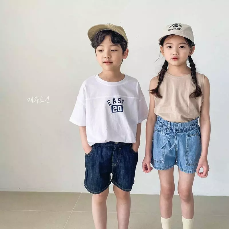 Witty Boy - Korean Children Fashion - #kidsshorts - East Tee - 8