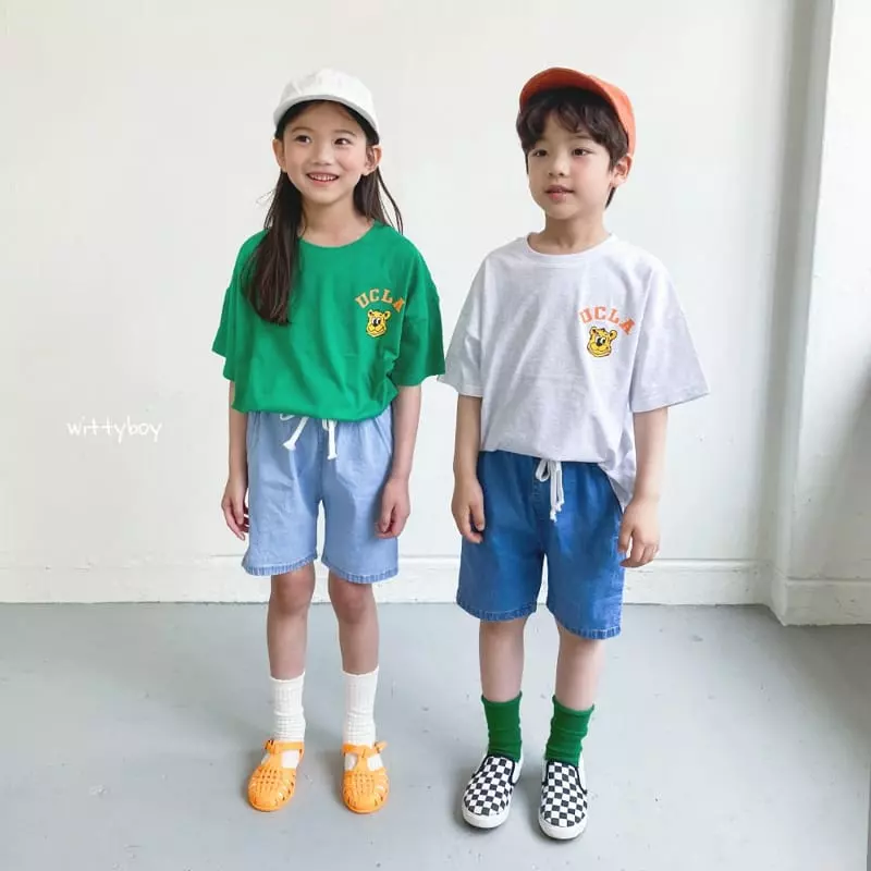 Witty Boy - Korean Children Fashion - #kidsshorts - Comfortable Jeans - 7