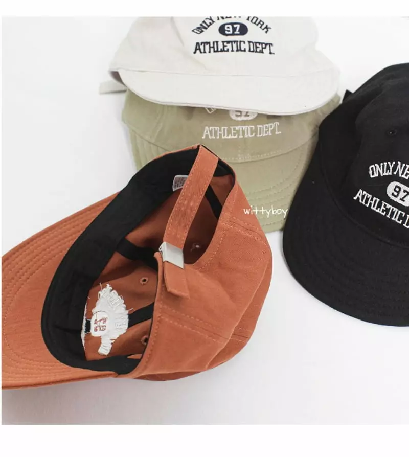 Witty Boy - Korean Children Fashion - #kidsstore - Lettering Cap - 3