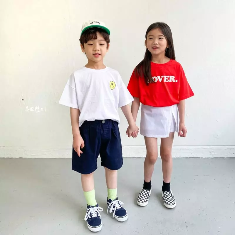 Witty Boy - Korean Children Fashion - #kidsstore - Lover Tee - 6
