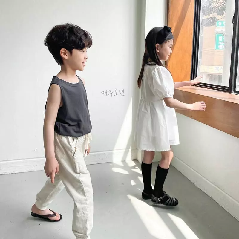 Witty Boy - Korean Children Fashion - #kidsshorts - Rookie Blang One-piece - 4
