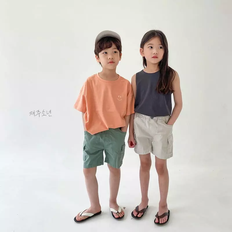 Witty Boy - Korean Children Fashion - #kidsshorts - Wink Tee - 4