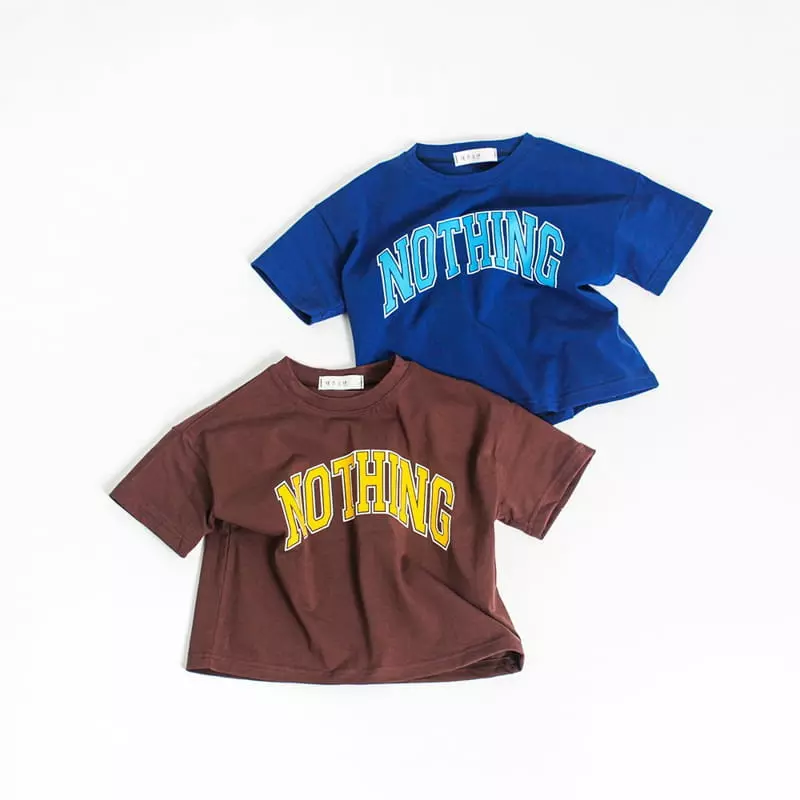 Witty Boy - Korean Children Fashion - #littlefashionista - Nothing Tee - 12