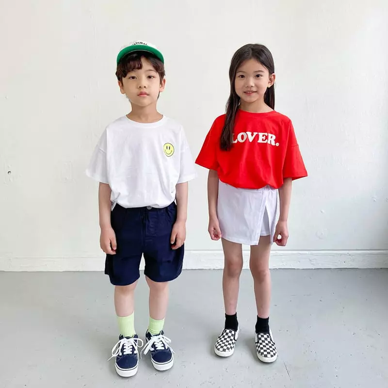 Witty Boy - Korean Children Fashion - #littlefashionista - Lover Tee - 9
