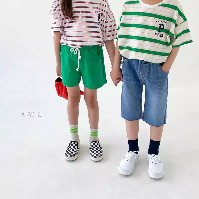 Witty Boy - Korean Children Fashion - #littlefashionista - Twin Tee - 2