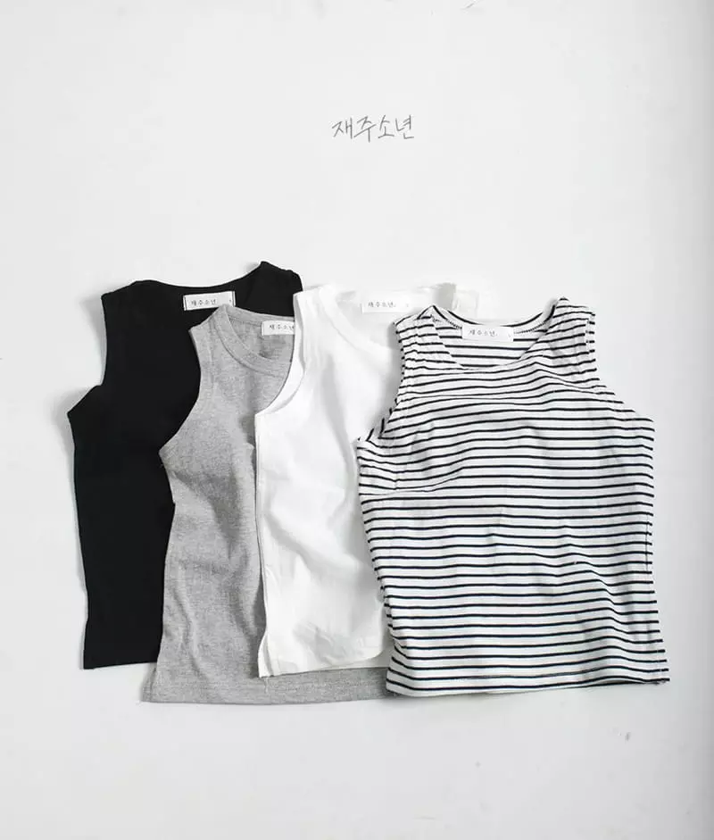 Witty Boy - Korean Children Fashion - #magicofchildhood - Inner Sleeveless