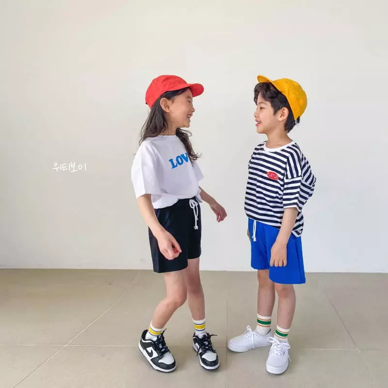 Witty Boy - Korean Children Fashion - #magicofchildhood - Lover Tee - 10