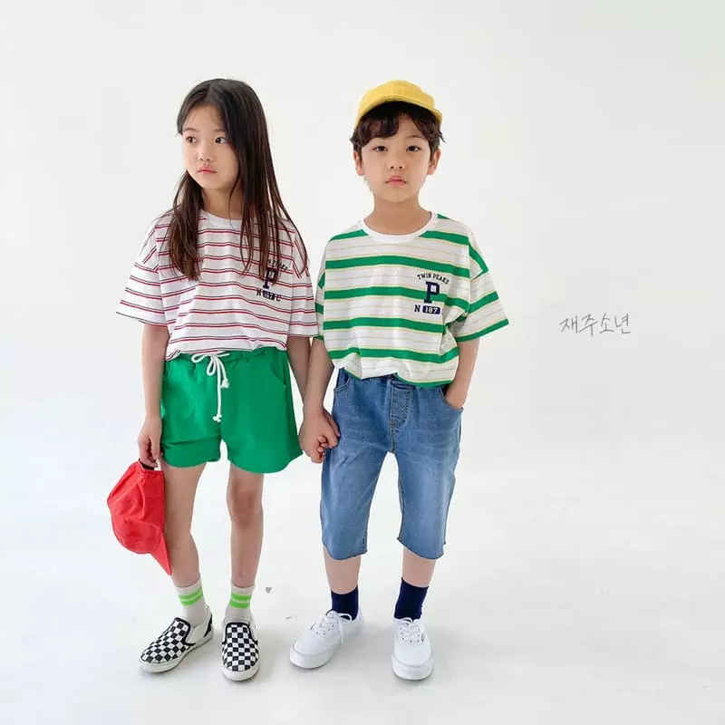 Witty Boy - Korean Children Fashion - #magicofchildhood - Twin Tee - 3