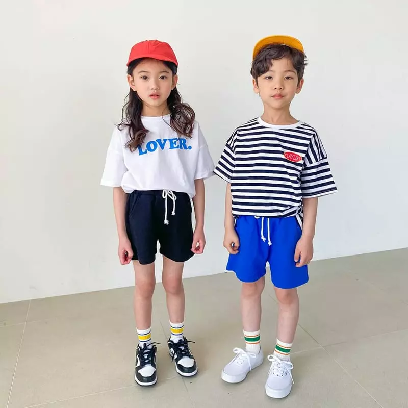 Witty Boy - Korean Children Fashion - #minifashionista - Lover Tee - 11