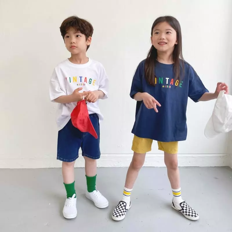 Witty Boy - Korean Children Fashion - #minifashionista - Vintage Tee - 2