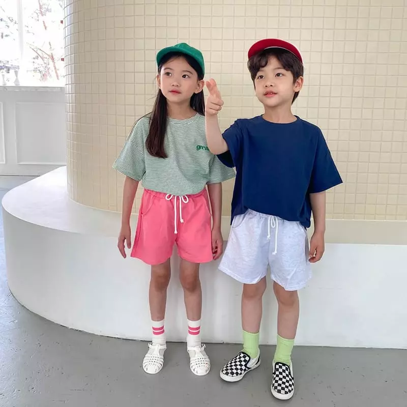 Witty Boy - Korean Children Fashion - #minifashionista - Denim Key Tee - 8