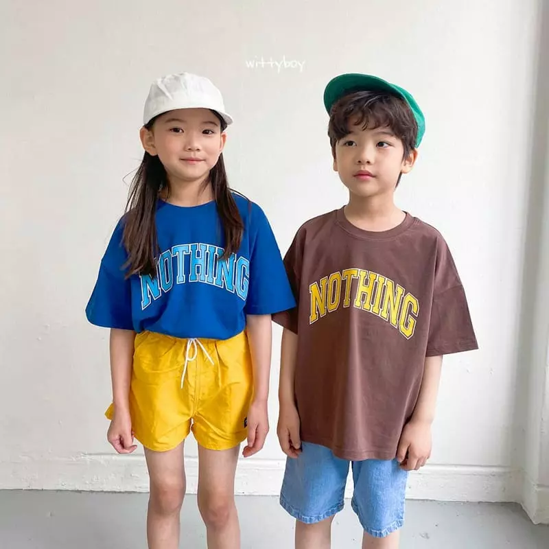 Witty Boy - Korean Children Fashion - #prettylittlegirls - Nothing Tee