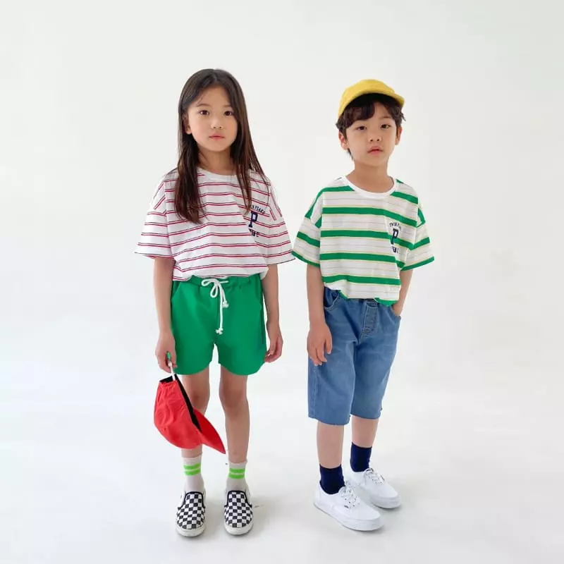 Witty Boy - Korean Children Fashion - #prettylittlegirls - Twin Tee - 5
