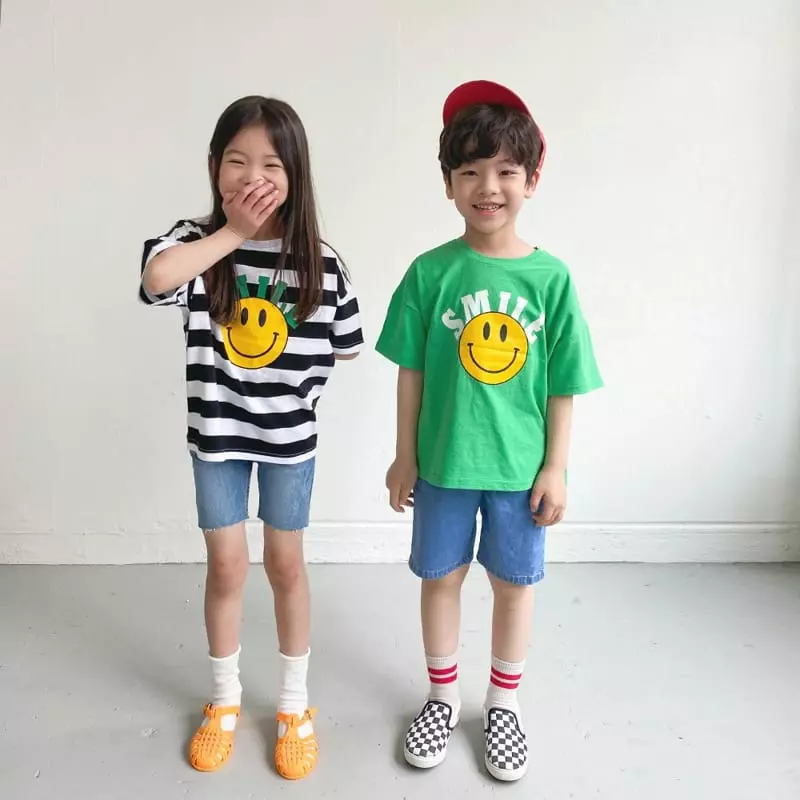 Witty Boy - Korean Children Fashion - #toddlerclothing - Smile Tee - 4