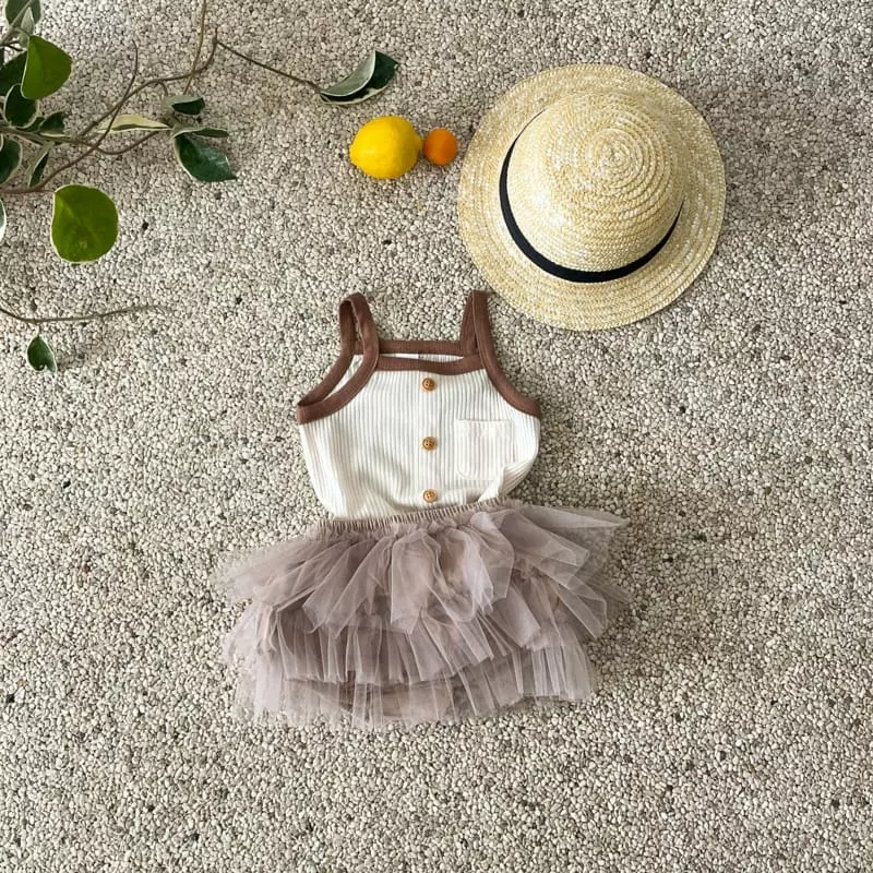 Woodie - Korean Baby Fashion - #babyoutfit - Bebe Rib Bodysuit - 5
