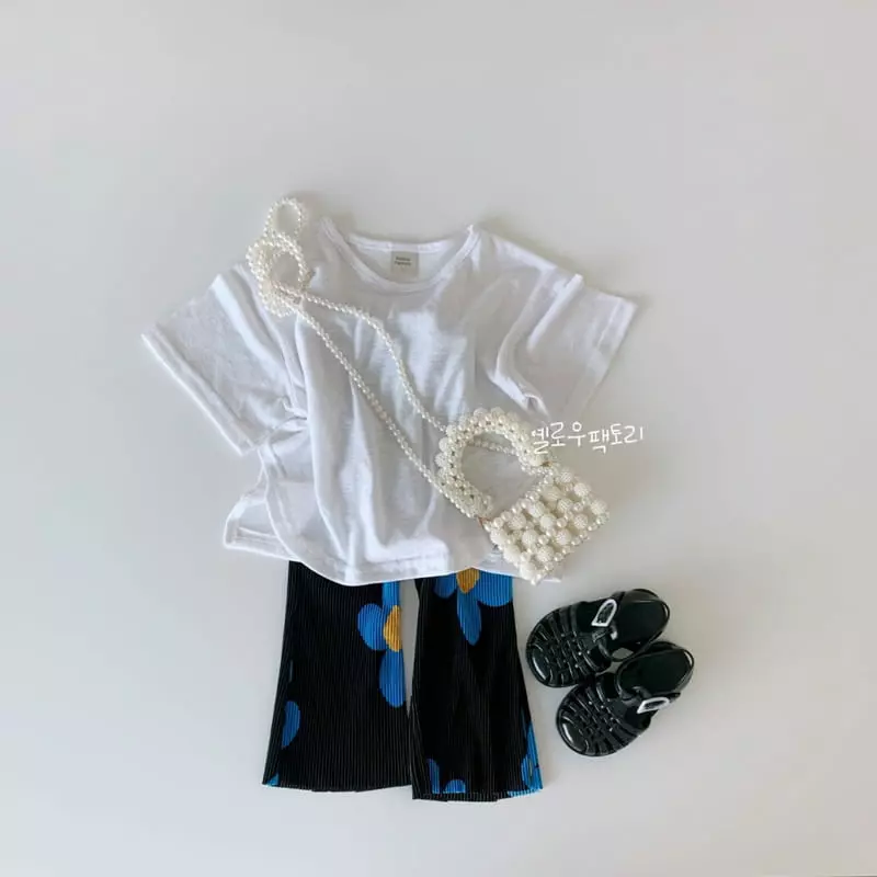 Yellow Factory - Korean Children Fashion - #designkidswear - Linen Tee