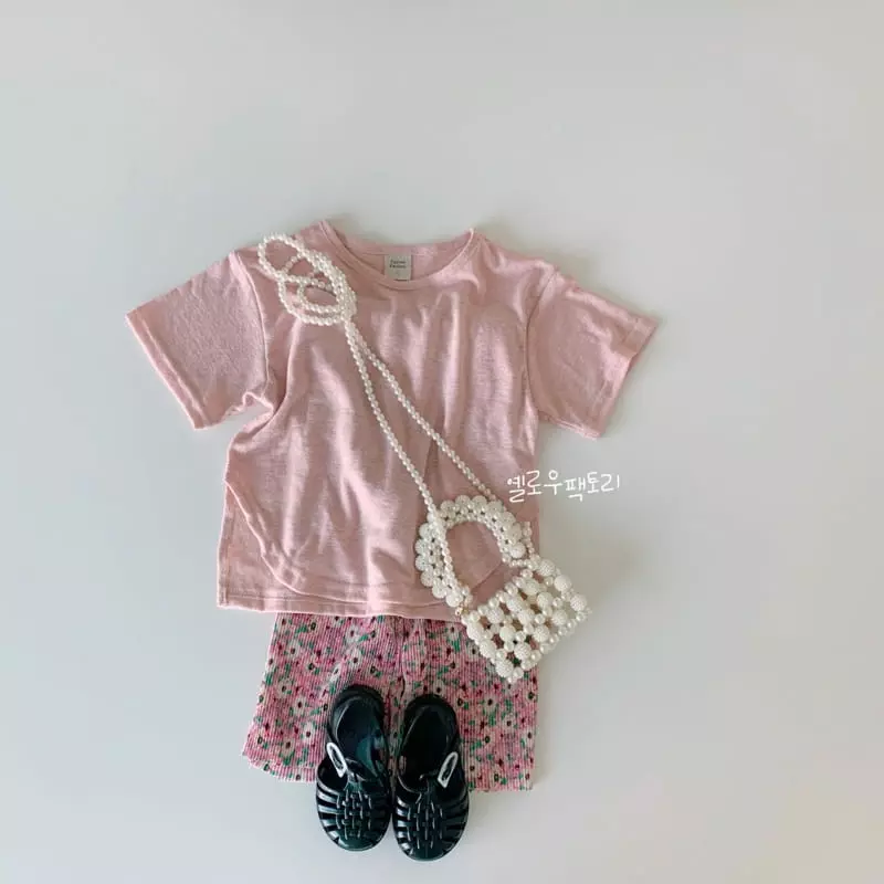 Yellow Factory - Korean Children Fashion - #fashionkids - Linen Tee - 3