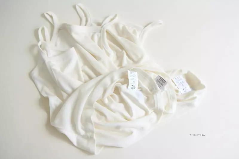 Yerooyena - Korean Children Fashion - #designkidswear - White Innerwear - 6