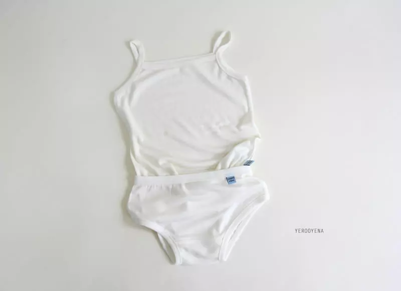 Yerooyena - Korean Children Fashion - #discoveringself - White Innerwear - 7