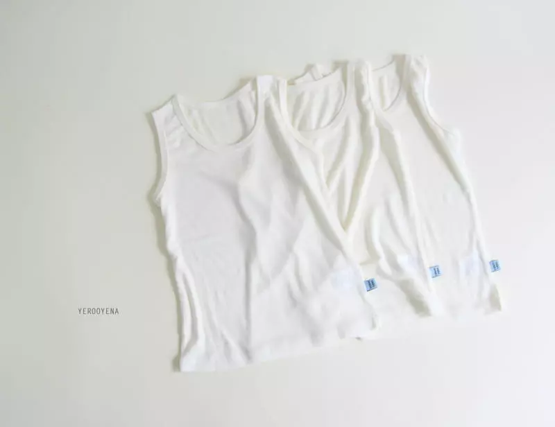 Yerooyena - Korean Children Fashion - #stylishchildhood - White Innerwear - 3