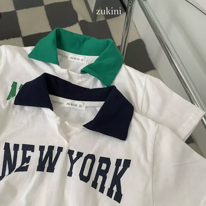 Zukini - Korean Children Fashion - #Kfashion4kids - Yorker Collar Tee - 10