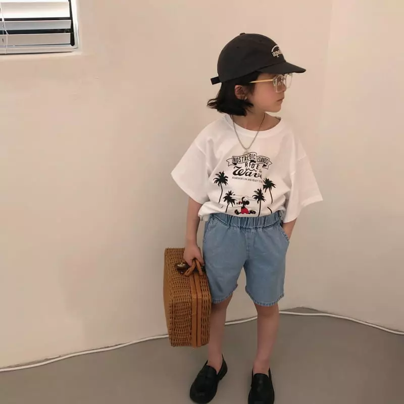 Zukini - Korean Children Fashion - #childofig - Island Tee - 12