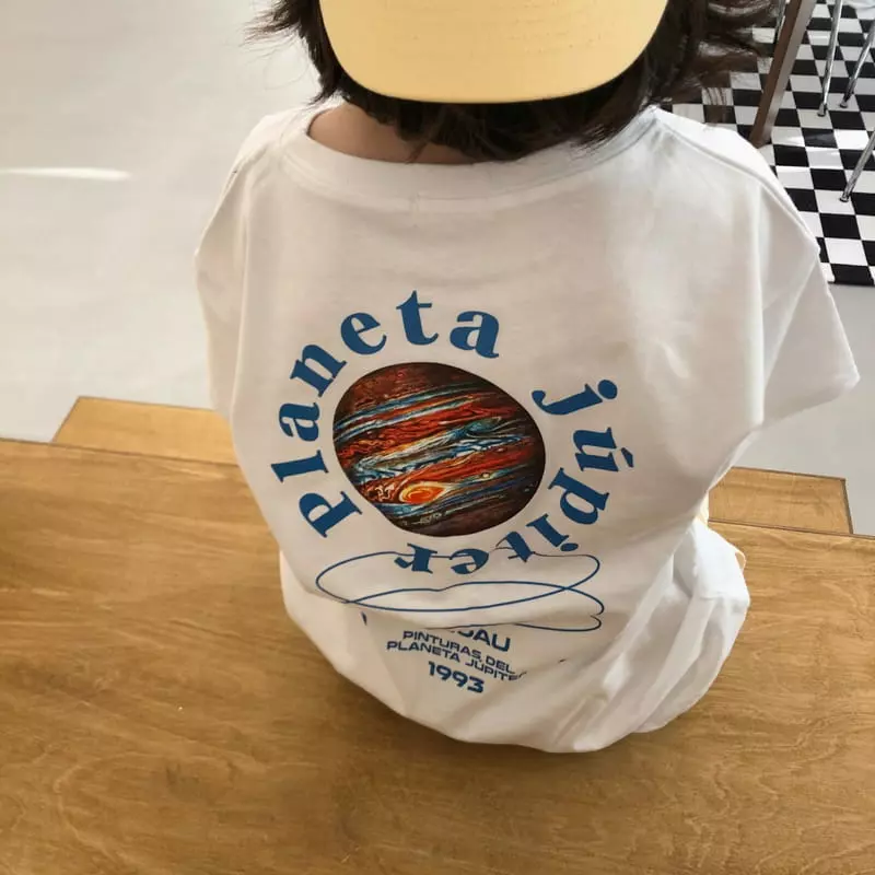 Zukini - Korean Children Fashion - #childofig - Planet Tee - 10