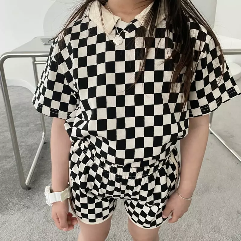 Zukini - Korean Children Fashion - #childofig - Board Top Bottom Set - 2
