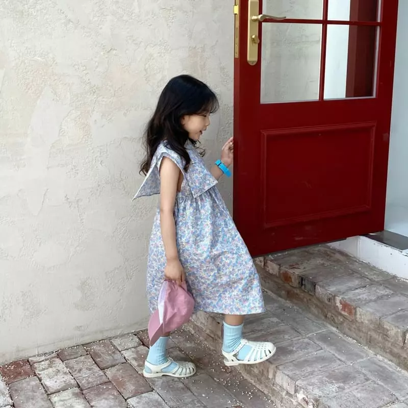 Zukini - Korean Children Fashion - #childrensboutique - Cape One-piece
