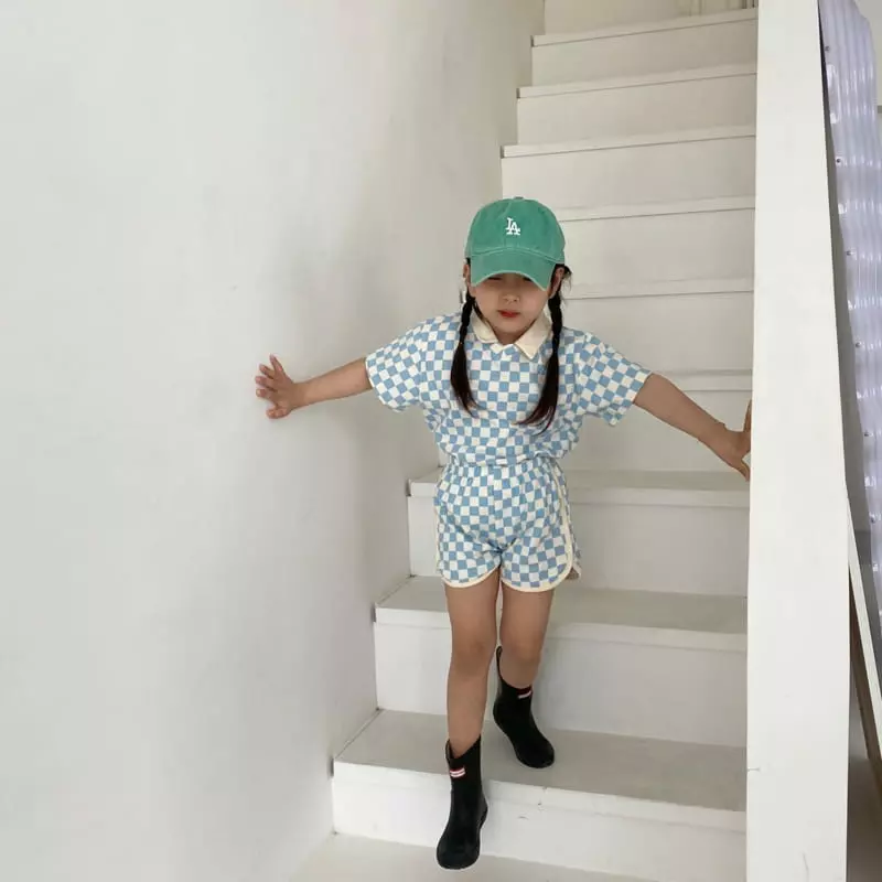 Zukini - Korean Children Fashion - #childrensboutique - Board Top Bottom Set - 4