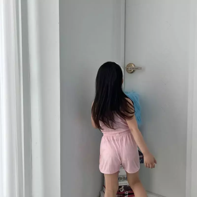 Zukini - Korean Children Fashion - #discoveringself - Charlang Top Bottom Set - 2