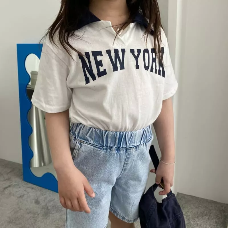 Zukini - Korean Children Fashion - #fashionkids - Yorker Collar Tee - 6