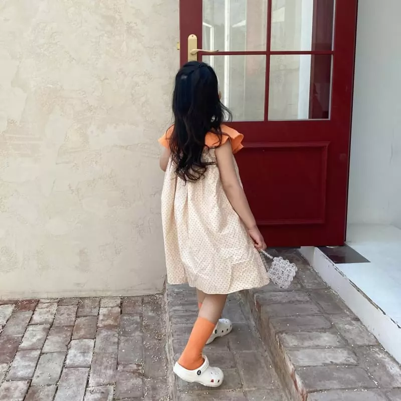 Zukini - Korean Children Fashion - #fashionkids - Lala Frill One-piece - 5