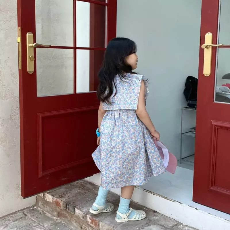 Zukini - Korean Children Fashion - #kidsshorts - Cape One-piece - 5