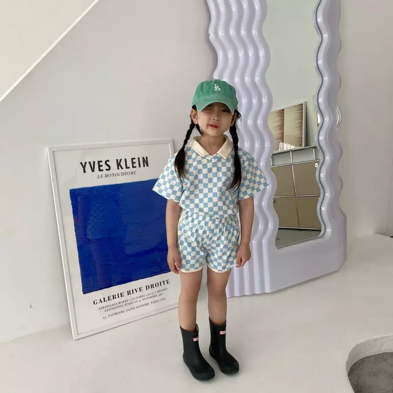 Zukini - Korean Children Fashion - #kidsshorts - Board Top Bottom Set - 7