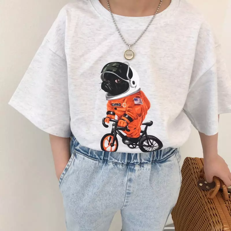 Zukini - Korean Children Fashion - #kidsstore - Bike Tee - 9