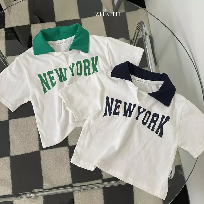 Zukini - Korean Children Fashion - #kidzfashiontrend - Yorker Collar Tee - 9