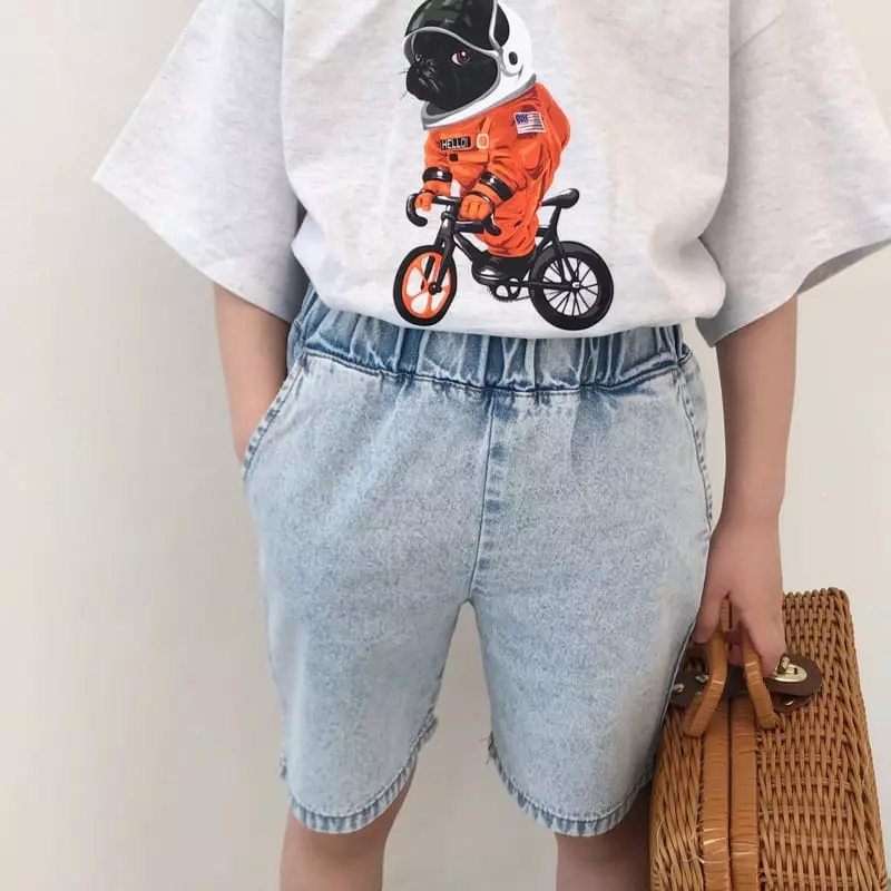 Zukini - Korean Children Fashion - #littlefashionista - Bike Tee - 12