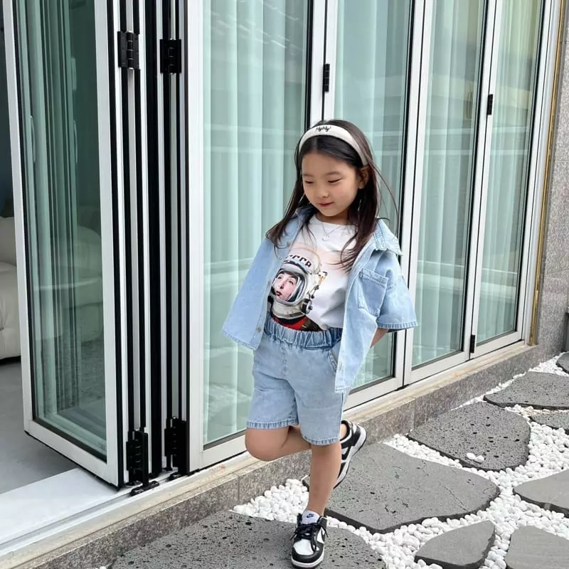 Zukini - Korean Children Fashion - #littlefashionista - Apolo Tee - 4