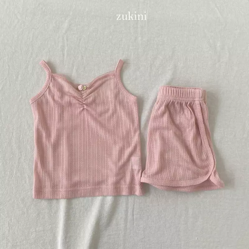 Zukini - Korean Children Fashion - #minifashionista - Charlang Top Bottom Set - 10