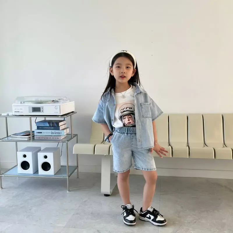 Zukini - Korean Children Fashion - #prettylittlegirls - Apolo Tee - 6