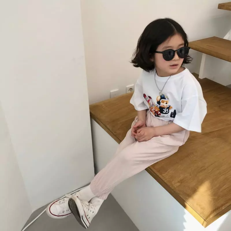 Zukini - Korean Children Fashion - #prettylittlegirls - Hakii Bear Tee - 5