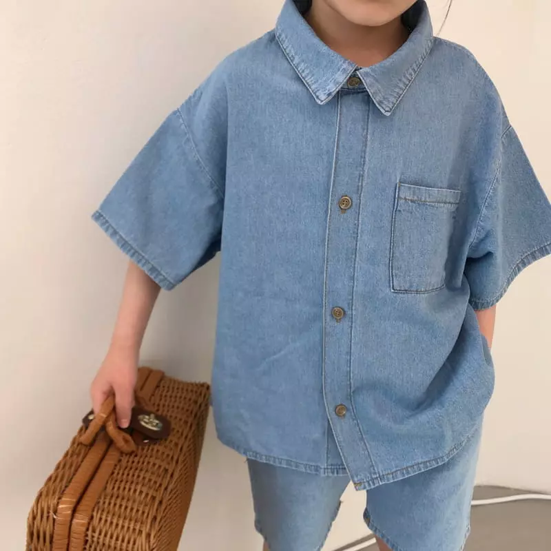 Zukini - Korean Children Fashion - #stylishchildhood - Work Jeans - 5