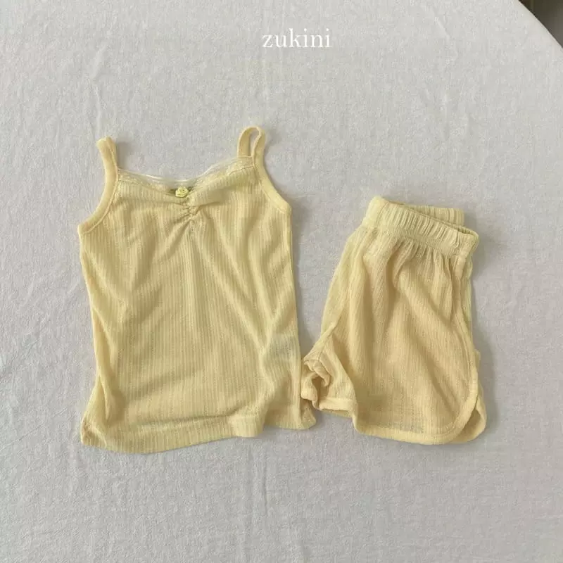 Zukini - Korean Children Fashion - #todddlerfashion - Charlang Top Bottom Set - 12