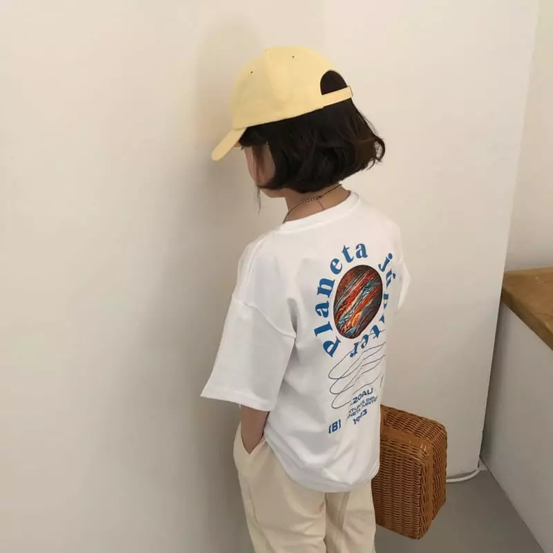 Zukini - Korean Children Fashion - #todddlerfashion - Planet Tee - 7