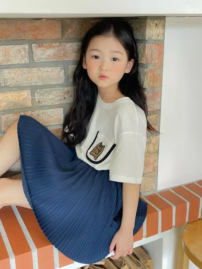 a-Market - Korean Children Fashion - #Kfashion4kids - School Pocket Tee