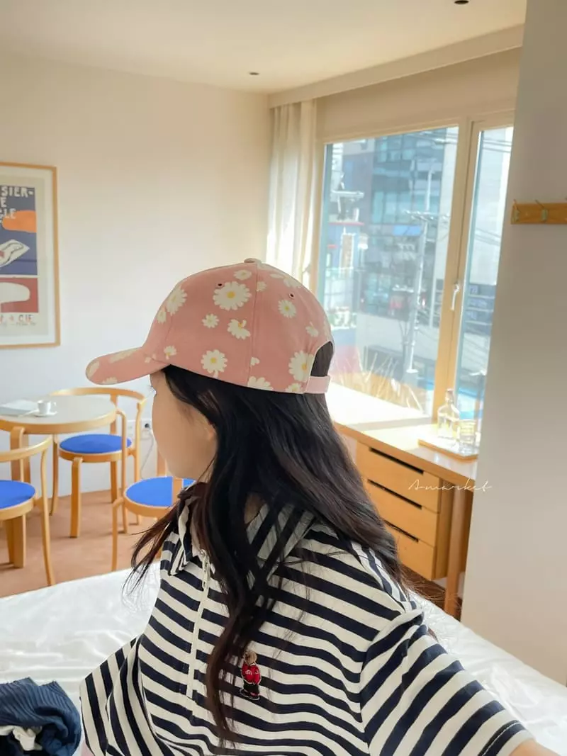 a-Market - Korean Children Fashion - #Kfashion4kids - Flower Ball Cap - 9